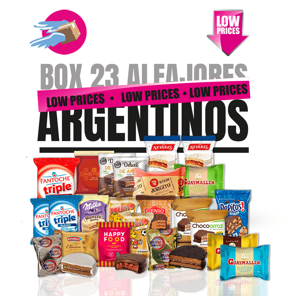BOX 23 ALFAJORES ARGENTINOS - De Argentina al Mundo
